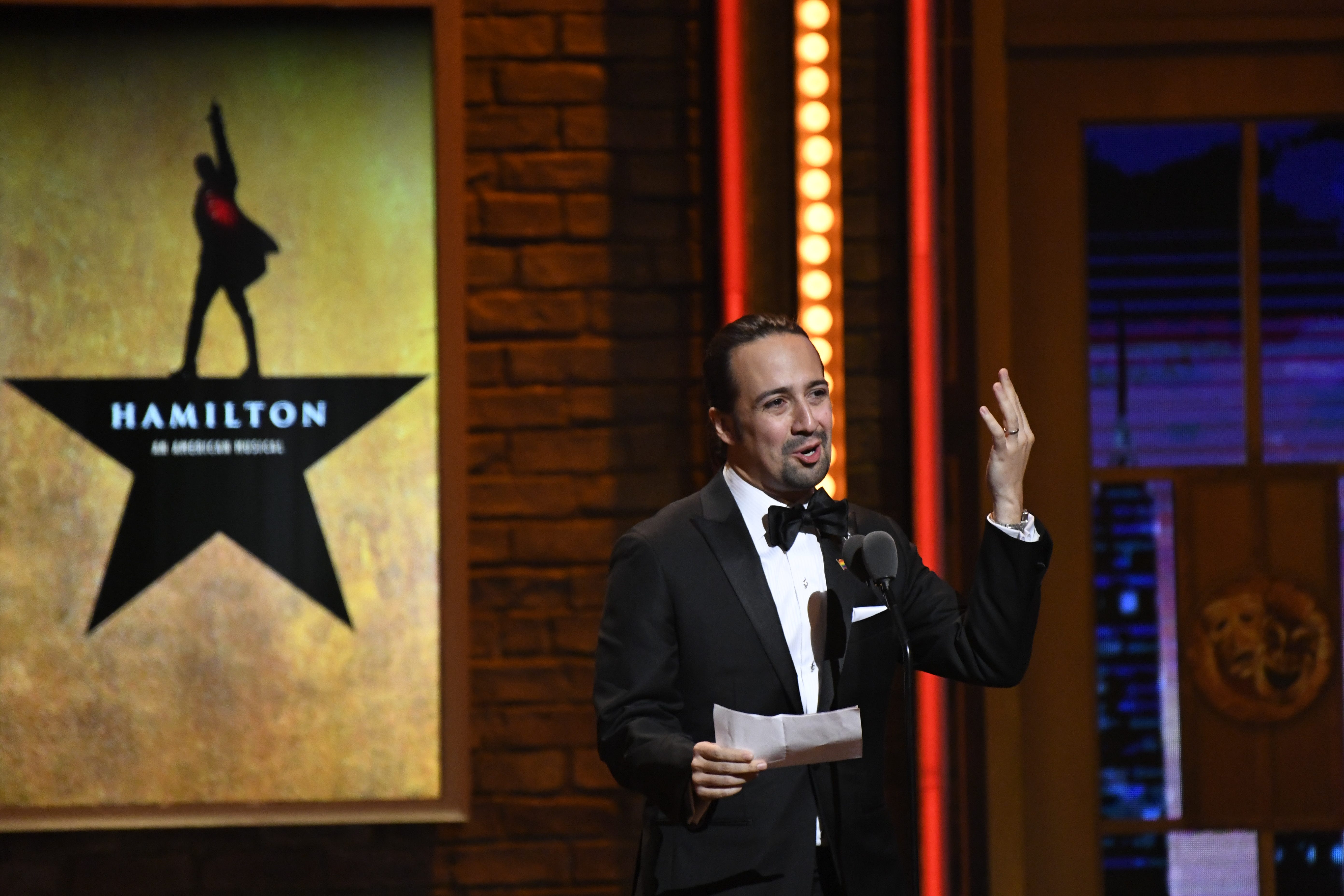 lin manuel miranda tony speech